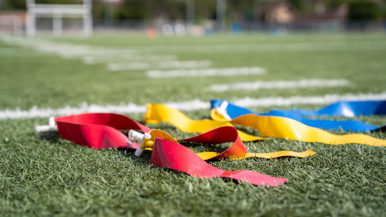 Flag football flags
